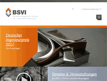 Tablet Screenshot of bsvi.de